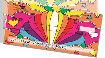Retro Rainbow Side Tear Checks