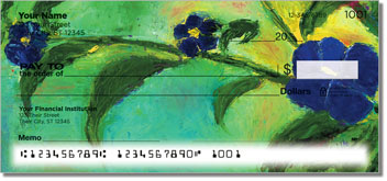 Floral Art Checks