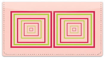 Retro Frame Checkbook Cover