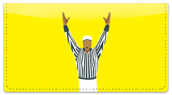 Referee Checkbook Cover