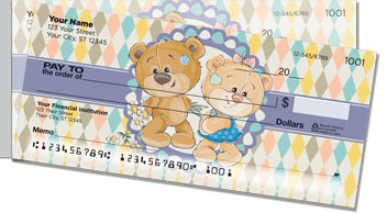Cute Teddy Bear Side Tear Checks