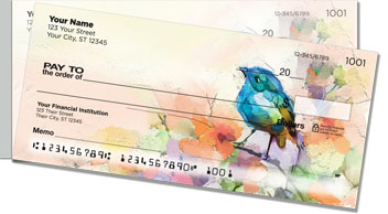 Bird Artwork Side Tear Checks