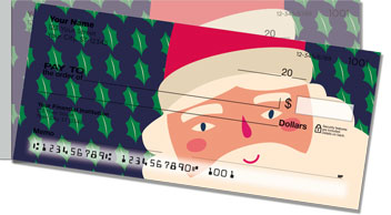 Christmas Close-Up Side Tear Checks