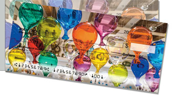 Hand Blown Glass Side Tear Checks