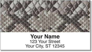 Snakeskin Address Labels