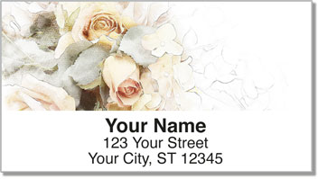 Rosebud Address Labels