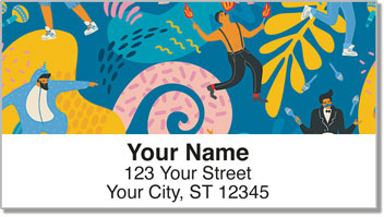 Carnival Fun Address Labels