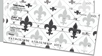 Fleur-de-lis Side Tear Checks
