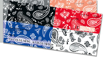 Paisley Pattern Side Tear Checks