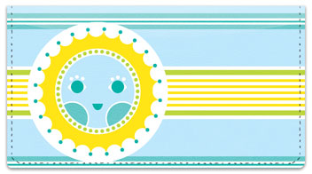 Cheery Day Checkbook Cover