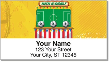 Carnival Game Address Labels