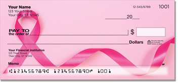 Pink Ribbon Checks