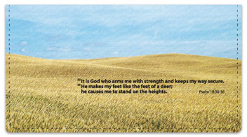 Psalm 18 Checkbook Cover