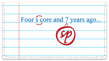 Proofreader Checkbook Cover