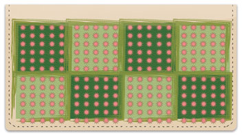 Pretty Pixel Checkbook Cover