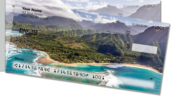 Hawaiian Landscape Side Tear Checks