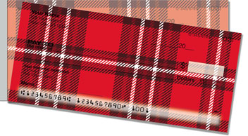Plaid Pattern Side Tear Checks