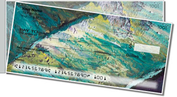 Vacation Abstract Side Tear Checks