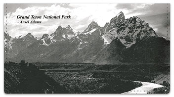 Ansel Adams Checkbook Cover