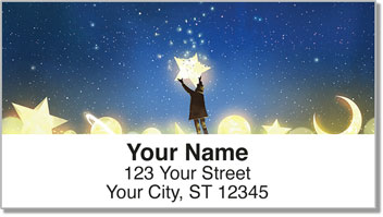 Star Struck Address Labels