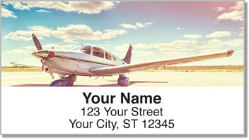 Small Plane Address Labels
