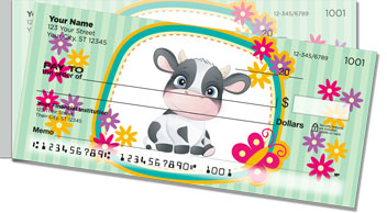 Cute Cow Side Tear Checks