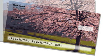 Apple Tree Art Side Tear Checks