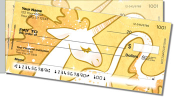 Cute Unicorn Side Tear Checks
