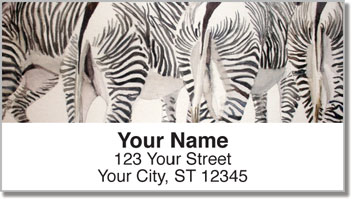 Kay Smith Zebra Address Labels