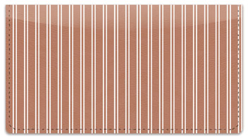 Pinstripe Checkbook Cover