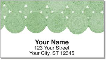 Jute Rug Address Labels