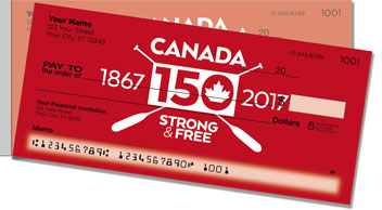 Canadian Pride Side Tear Checks