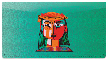 Picasso Portrait Checkbook Cover