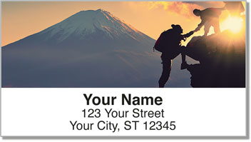 Climbing Gear Address Labels
