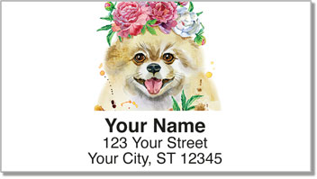 Pomeranian Address Labels
