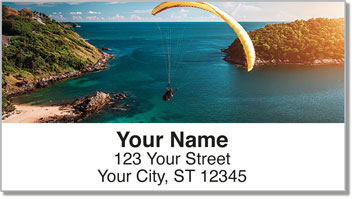 Skydiving Address Labels