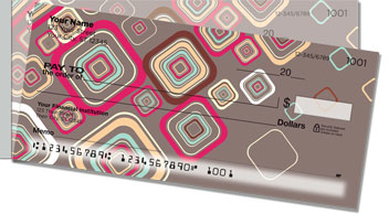 Random Retro Patterns Side Tear Checks