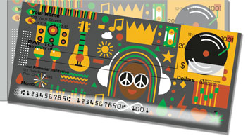 Reggae Music Side Tear Checks