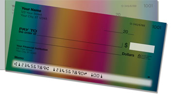 Rainbow Wave Side Tear Checks