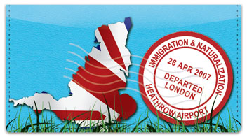 Passport Checkbook Cover