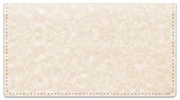 Parchment Checkbook Cover