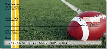 Green & Gold Football Fan Checks