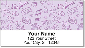 Shopping Address Labels