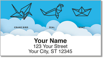 Origami Address Labels