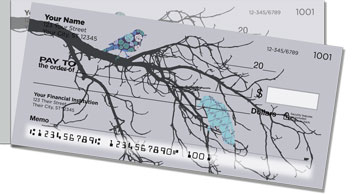 Birds on Branches Side Tear Checks