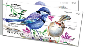 Bird Drawing Side Tear Checks