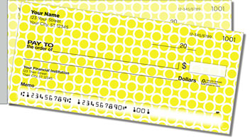 Modern Dot Side Tear Checks