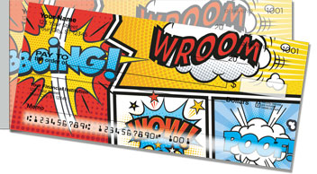 Comic Book Side Tear Checks