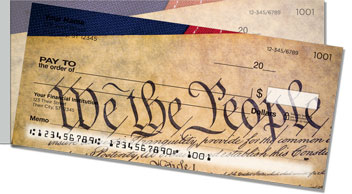 Words of Freedom Side Tear Checks