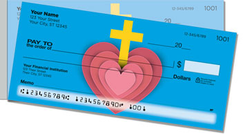 Christian Cross Side Tear Checks